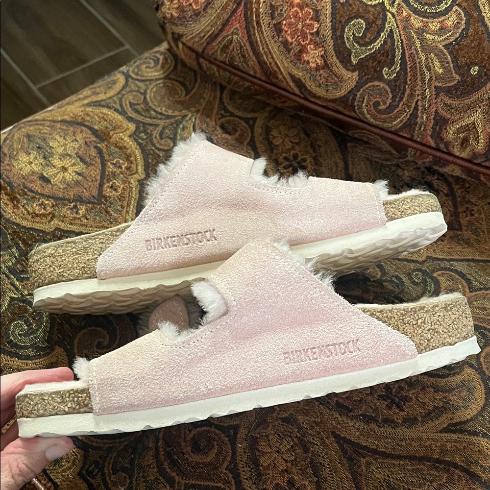 Birkenstock x Arizona- Blush Suede - Picture 8 of 11
